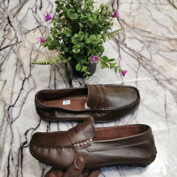 pour enfants Mocassins tendance EN CUIR ,chaussures décontractées et confortables