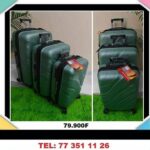 lot de 3 valises en silicone incassable 20 24 28 pouce qualité premium Polypropylène -