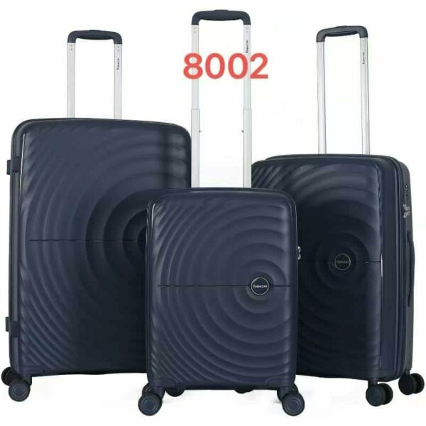 lot de 3 valises en silicone incassable 20 24 28 pouce qualité premium Polypropylène