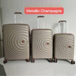 lot de 3 valises en silicone incassable 20 24 28 pouce qualité premium Polypropylène