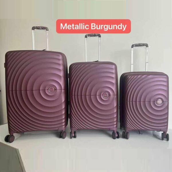 lot de 3 valises en silicone incassable 20 24 28 pouce qualité premium Polypropylène