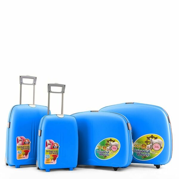 lot de 4 valises Travel Box Luggage  sac de bagages en polypropylène pp stock de bagages de marque