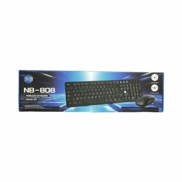 ensemble Clavier et souris sans fil NB-808 Azerty - 2.4GHz