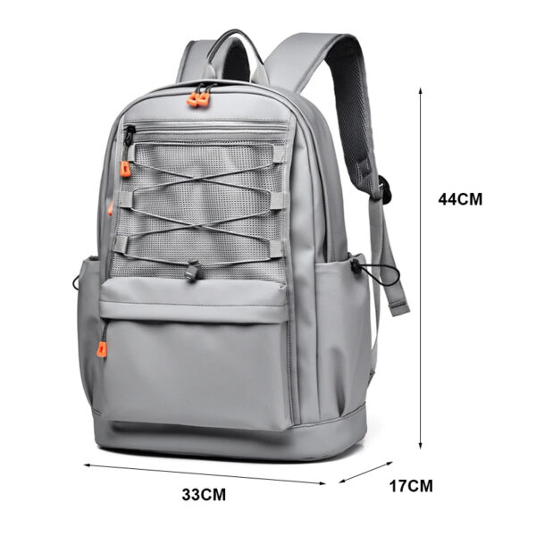 Sac à dos Oxford imperméable pour homme, style coréen, idéal pour les voyages, les affaires, l'école ou le quotidien. Grande capacité, à bandoulière.