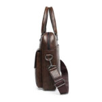 sac à bandoulière pour ordinateur portable mallette Haute qualité mode étanche affaires décontracté souple en cuir PU sac à bandoulière pour ordinateur portable mallette sac à main valise – Image 25