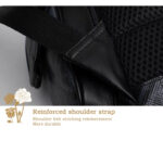 Sacs à dos de voyage en cuir de haute qualité pour hommes et femmes, nouvelle collection coréenne 2025, sacs à bandoulière de grande capacité, fourre-tout d'école – Image 6