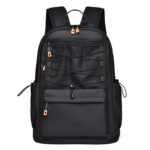 Sac à dos Oxford imperméable pour homme, style coréen, idéal pour les voyages, les affaires, l'école ou le quotidien. Grande capacité, à bandoulière. – Image 3