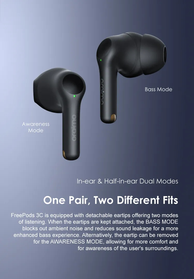 écouteur bluetooth FreePods 3C | OEB-E104DC – Image 8