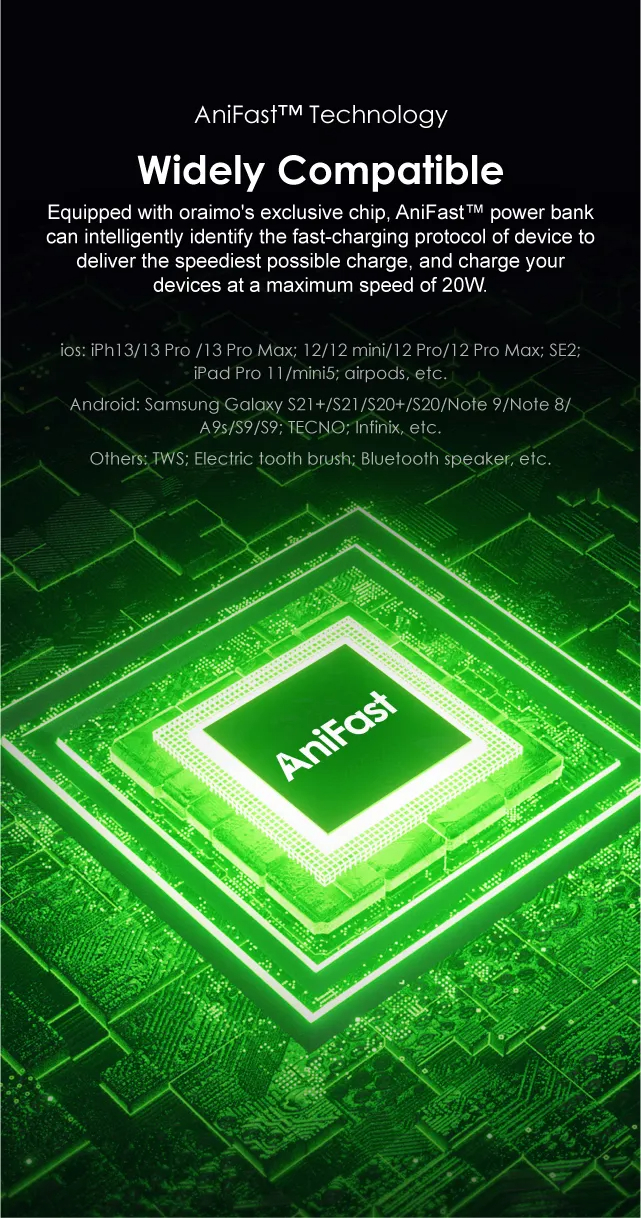 Powerbank Oraimo Toast 10 PD Pro II | OPB-P118Q - 10000mah – Image 4