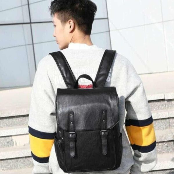 Sac à dos pour homme, style rétro Crazy Horse, grande capacité, pour ordinateur, tendance, voyage