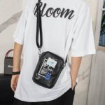 Sac à bandoulière en , pour téléphone portable, pour femmes et hommes – Image 3