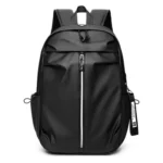 Sac à dos grande capacité pour homme, interface USB, anti-éclaboussures, pour ordinateur portable, style simple et décontracté, idéal pour les voyages – Image 7