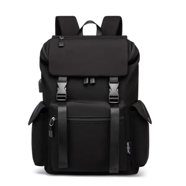 Sac à dos de voyage étanche avec chargeur USB, grande capacité, pour adolescents, femmes et hommes