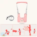 Ceinture d'apprentissage de marche  pour bébé Trotteur pour bébé Corde pour tout-petit Garçon Fille Siège Marche Ceinture anti-chute Bébé Double usage Enfant Corde de traction Artefact – Image 6