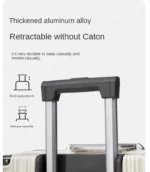 lot de 3 valises en  Aluminum-magnesium Material High Quality /24/26/28 Size – Image 9