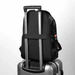 Sac à dos camouflage double bandoulière pour homme, sacoche d'affaires pour ordinateur portable 14 pouces, grande capacité, étanche, pour voyage, école – Image 3