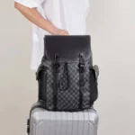 Sac à dos pour homme, style vintage à imprimé floral, de haute qualité, grande capacité, idéal pour les voyages, collection 2024 – Image 3