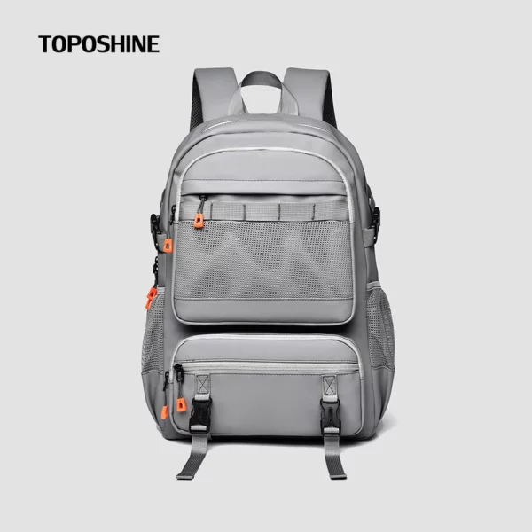 Sac À Dos Haute Qualité Poche En Maille Sac À Dos De Voyage Style Académique Loisirs Campus Sacs