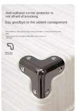 lot de 3 valises en  Aluminum-magnesium Material High Quality /24/26/28 Size – Image 7