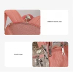 Sacs d'école primaires orthopédiques pour filles, dégradé de couleurs, niveaux 1 à 6, sac à dos pour enfants, grande capacité, sac à dos pour enfants, Mochila – Image 5