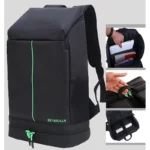 Sac à bandoulière grande capacité, imperméable, résistant à l'usure, en PU, pour le sport, l'alpinisme, avec compartiment à chaussures – Image 3