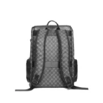 Sac à dos de voyage à imprimé floral pour homme, grande capacité, design de marque de luxe, cartable en cuir PU pour homme – Image 6