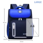 2023 Teenager School Bags Unisex Cute Bear Pattern Satchel For Primary Students 3 Size 5 Colors High Quality Backpack