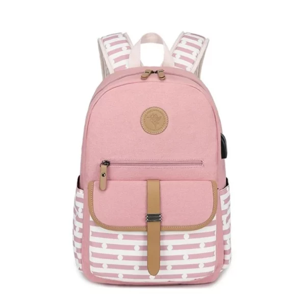 Sac à dos vert élégant A3PE pour étudiants du collège, du lycée et de l'université. Sac à dos spacieux à plusieurs compartiments pour un usage quotidien.