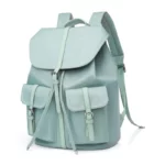 Sac à dos tendance pour femmes, sac à bandoulière, grande capacité, sac à dos de créateur, sacs d'école pour adolescentes, sac à dos de voyage léger pour dames – Image 4