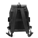 Sac à dos tendance pour homme, sacoche pour ordinateur portable 15 pouces, grande capacité, pour voyage en plein air, décontracté, imprimé lettres – Image 6
