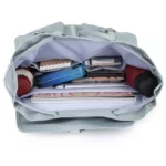 Sac à dos tendance pour femmes, sac à bandoulière, grande capacité, sac à dos de créateur, sacs d'école pour adolescentes, sac à dos de voyage léger pour dames – Image 6