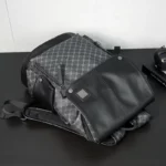 Sac à dos tendance pour homme, imprimé floral, grande capacité, idéal pour les voyages, les affaires ou l'école – Image 3