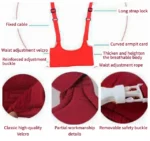Ceinture d'apprentissage de marche  pour bébé Trotteur pour bébé Corde pour tout-petit Garçon Fille Siège Marche Ceinture anti-chute Bébé Double usage Enfant Corde de traction Artefact – Image 6
