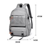 Sac À Dos Haute Qualité Poche En Maille Sac À Dos De Voyage Style Académique Loisirs Campus Sacs – Image 2