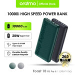 Powerbank Oraimo Toast 10 PD Pro II | OPB-P118Q - 10000mah