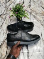 Chaussures de ville classique décontractées en cuir pour hommes, confortables – Image 2