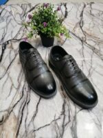Chaussures de ville classique décontractées en cuir pour hommes, confortables - – Image 2