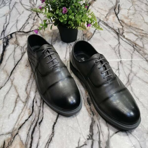 Chaussures de ville classique décontractées en cuir pour hommes, confortables