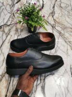 Chaussures de ville classique décontractées en cuir pour hommes, confortables