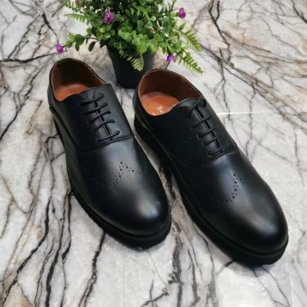 Chaussures de ville classique décontractées en cuir pour hommes, confortables