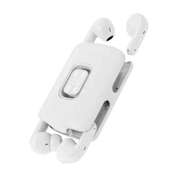 écouteur Bluetooth avec 4 oreillettes ( 2paires ) - 4 écouteurs dans un seul boîtier - 4 oreillettes pour une autonomie illimitée