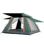 Tente de camping étanche avec protection solaire et couche de vinyle durcissante – Image 2