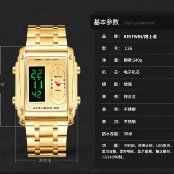 Montre de classe  élégante– Style intemporel et raffiné -