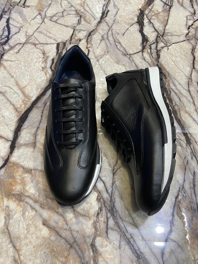 2025/12/1003051178.jpg Chaussures de ville classique en cuir veritable pour hommes, confortables – Image 1