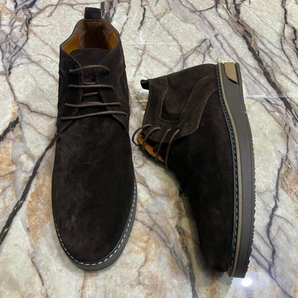 Chaussure de ville classique en daim pour homme – Élégance et confort