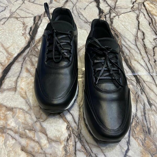 Chaussures de ville classique en cuir veritable pour hommes, confortables