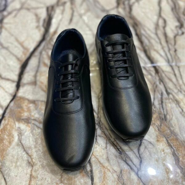 Chaussures de ville classique en cuir veritable pour hommes, confortables - Copier