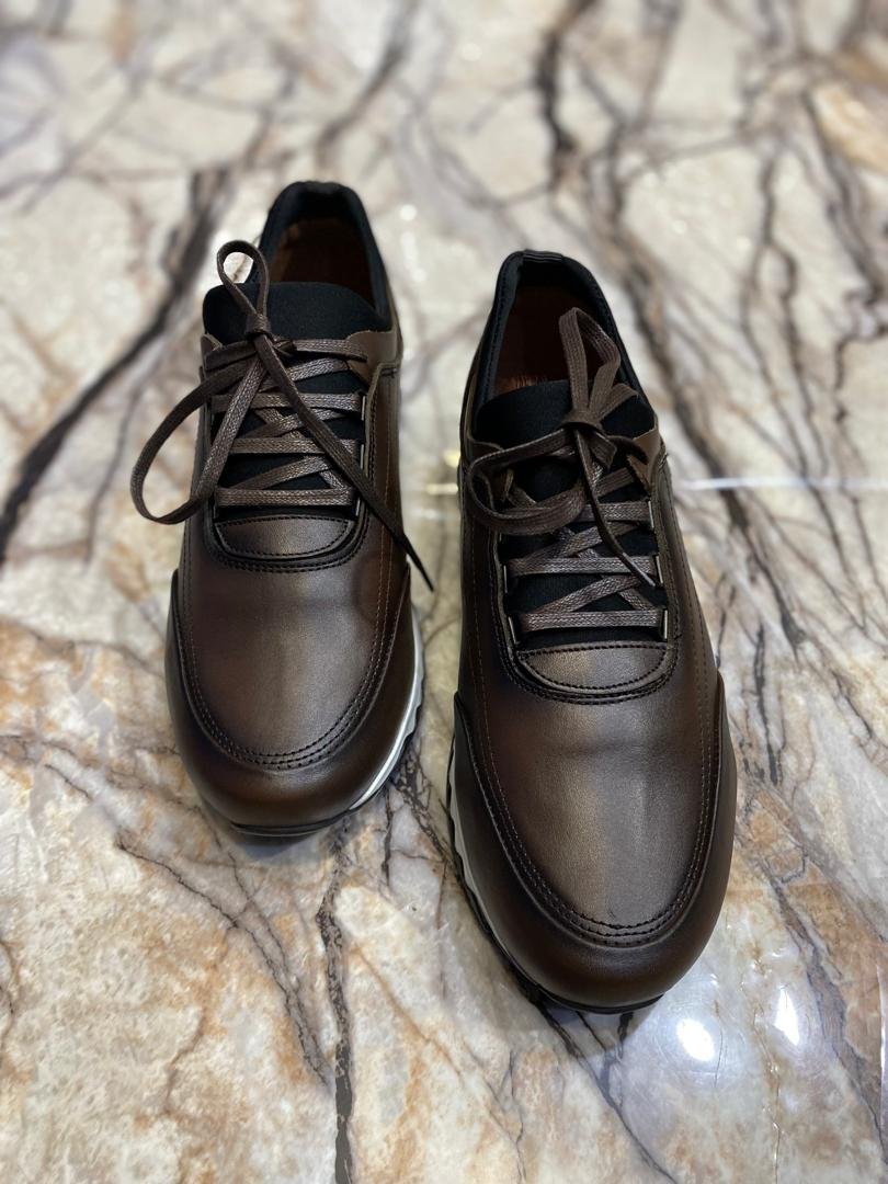 2025/12/1003051475.jpg Chaussures de ville classique en cuir veritable pour hommes, confortables – Image 1