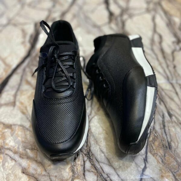 Chaussures de ville classique en cuir veritable pour hommes, confortables