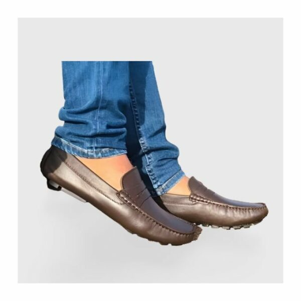 Mocassin Homme en Cuir Véritable – Élégance et Confort